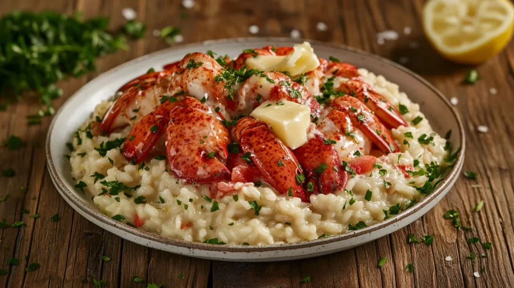 Succulent leftover lobster tails prepared for a quick and tasty recipe